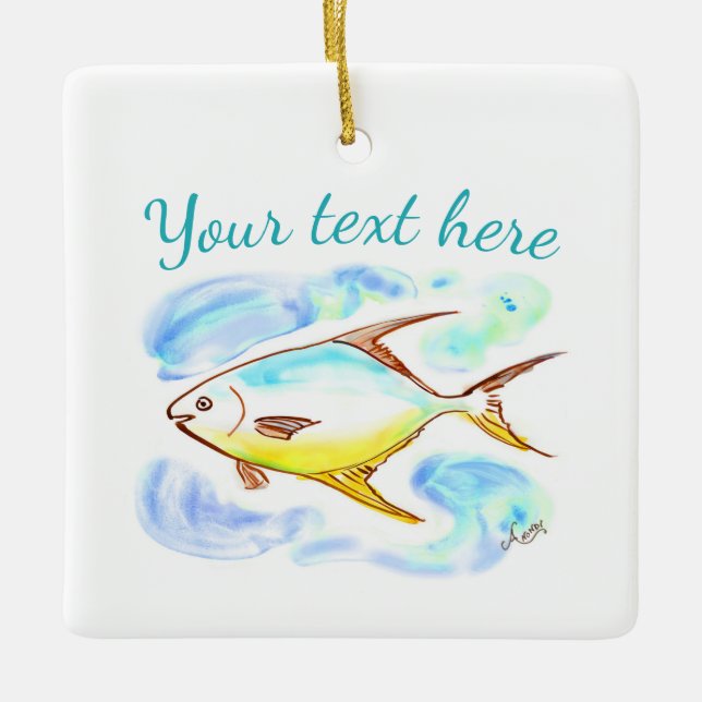 Ornement Pompano (Devant)