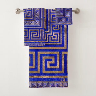 Ornement principal grec - lazulite et or de Lapis