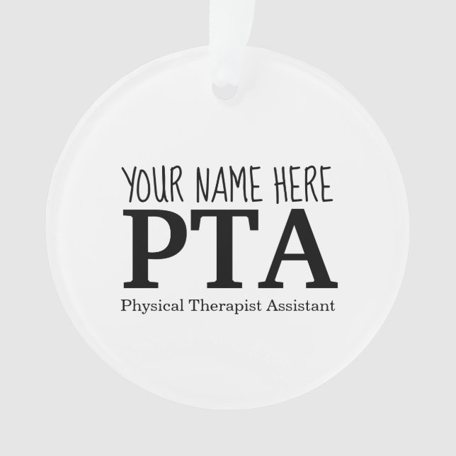 Ornement PTA personnalisable (devant)