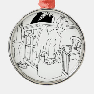 Ornement Rond Argenté Bande dessinée 5621 de cour