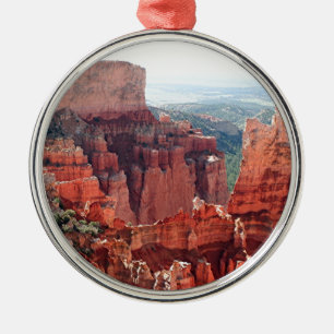 Ornement Rond Argenté Canyon de Bryce, Utah, Etats-Unis 5