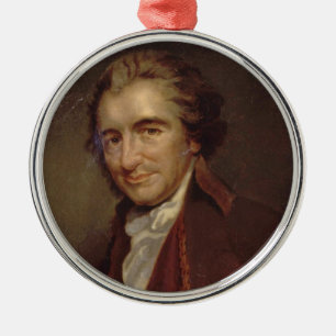 Ornement Rond Argenté Tom Paine