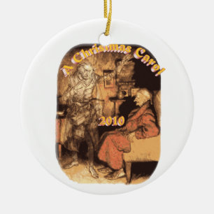 Ornement rond de Marley et de grippe-sou 2010