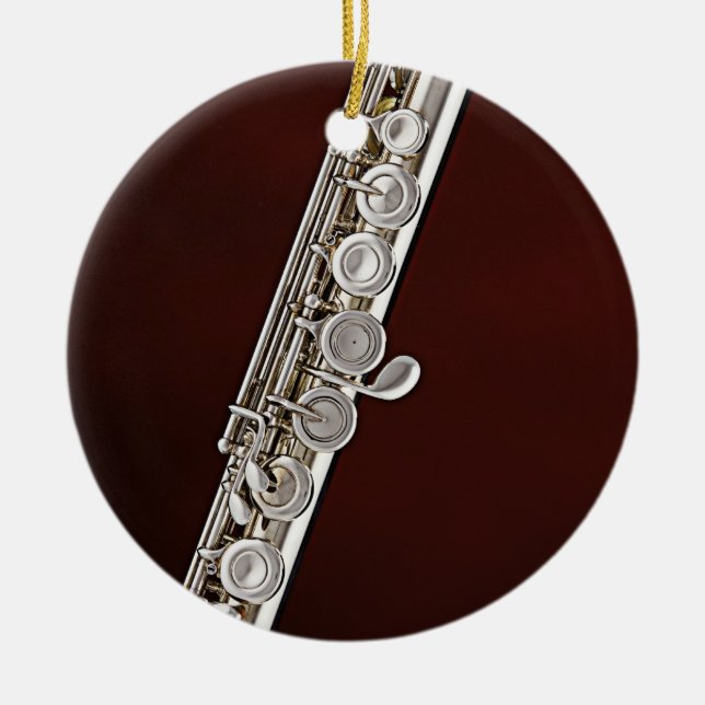 Ornement rond de musicien de cannelure ou de (Devant)