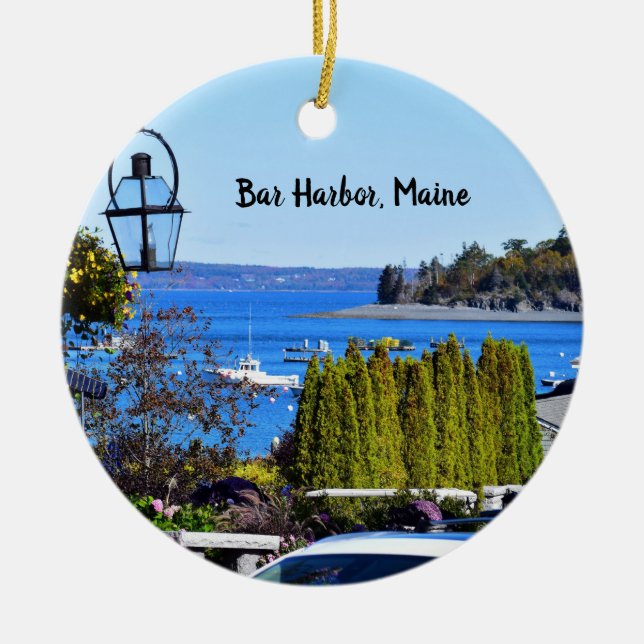 Ornement rond de port de barre (Devant)