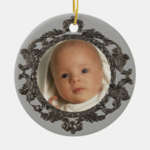 Ornement Rond En Céramique Ă?re photo de Babys