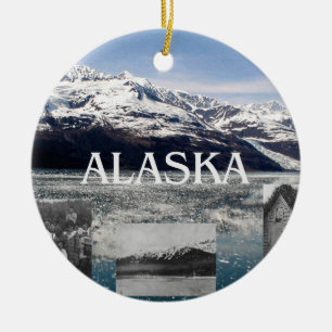 Ornement Rond En Céramique ABH Alaska