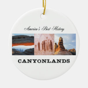 Ornement Rond En Céramique ABH Canyonlands