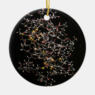 Ornement Rond En Céramique atomes