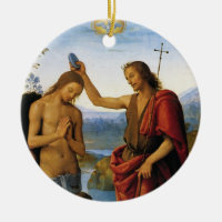 Baptême du Christ par Pietro Perugino