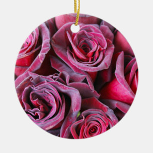 Ornement Rond En Céramique Beauté Velvet