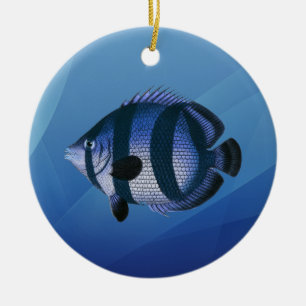 Ornement Rond En Céramique Bluegill Sunfish in Morning Light