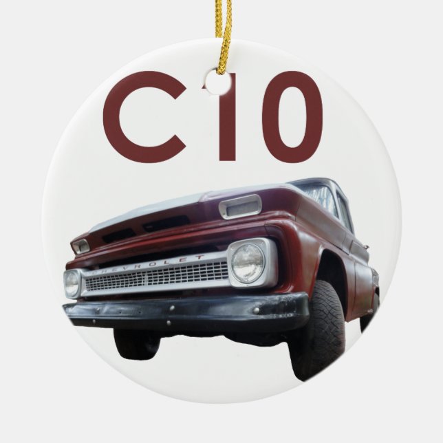 ORNEMENT ROND EN CÉRAMIQUE C10 (Devant)