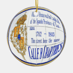 Ornement Rond En Céramique Carrelage Chartres