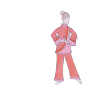 Ornement Rond En Céramique Casse-noisette Chinois Tea Orament