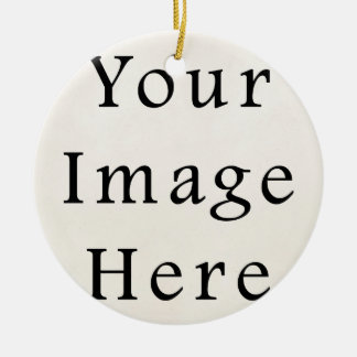 Ornement Rond En Céramique Cercle Ceramic Christmas Orament Personnalisé