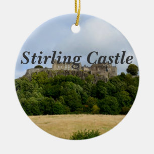 Ornement Rond En Céramique Château de Stirling
