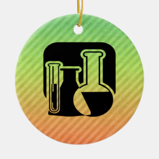 Ornement Rond En Céramique Chimie