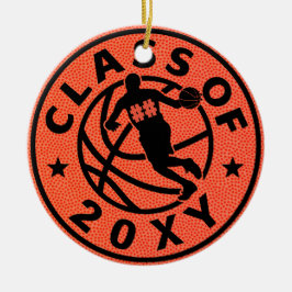 Ornement Rond En Céramique Classe de 20 ? ? Basket-ball