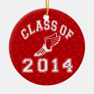 Ornement Rond En Céramique Classe de l'athlétisme 2014