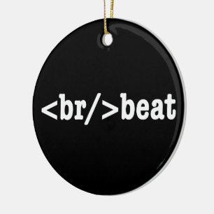 Ornement Rond En Céramique code HTML breakbeat