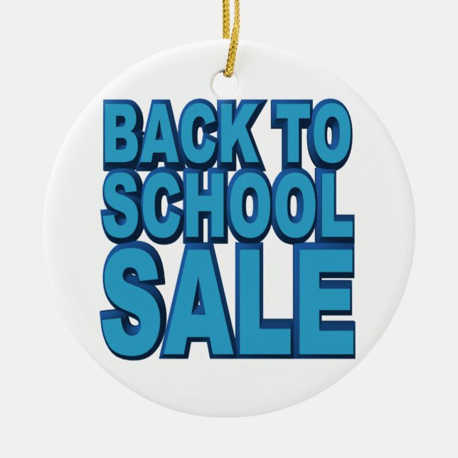 Ornement Rond En Céramique De nouveau à la vente d'école (Devant)