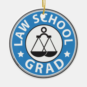 Ornement Rond En Céramique Diplôme d'études de droit