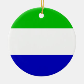 Ornement Rond En Céramique Drapeau d'îles de Galápagos (Equateur)