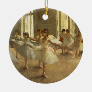 Ornement Rond En Céramique Edgar Degas
