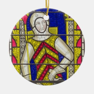 Ornement Rond En Céramique Gilbert de Clare, 3ème comte de Gloucester