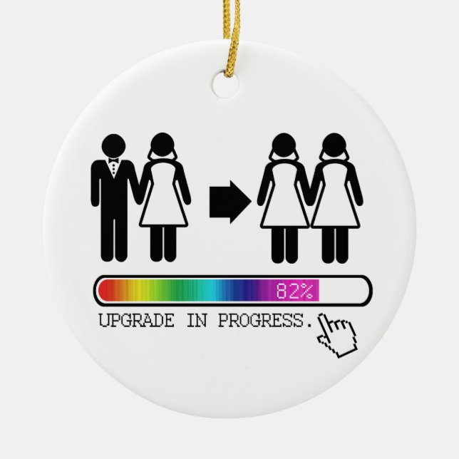 ORNEMENT ROND EN CÉRAMIQUE HAUSSE À LA LESBIENNE (Devant)