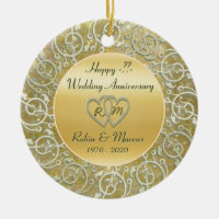 Insérez l'anniversaire de mariage d'années
