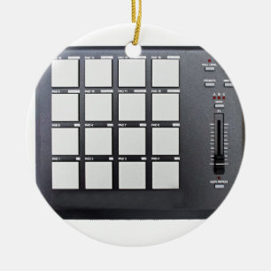 Ornement Rond En Céramique Instrumentals MPC