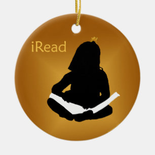 Ornement Rond En Céramique iRead