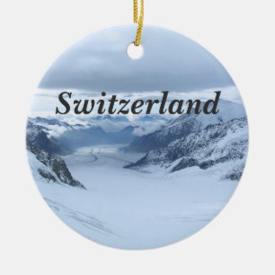 Ornement Rond En Céramique La Suisse