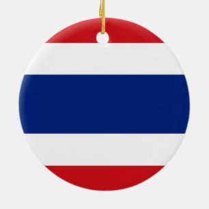 ORNEMENT ROND EN CÉRAMIQUE LA THAÏLANDE