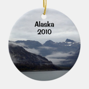 Ornement Rond En Céramique L'Alaska impressionnant !