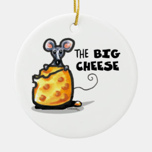 Ornement Rond En Céramique Le Grand Fromage