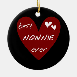 Ornement Rond En Céramique Le meilleurs T-shirts et cadeaux de Nonnie de
