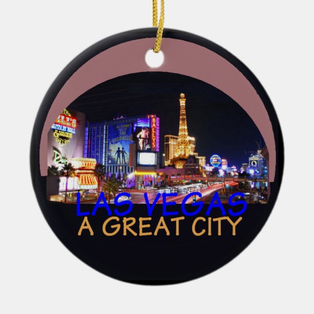 ORNEMENT ROND EN CÉRAMIQUE LE NEVADA (Devant)