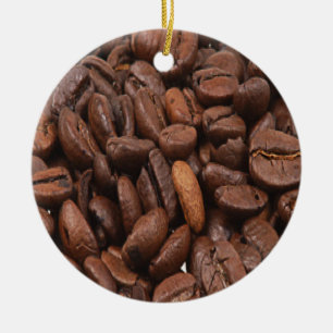 Ornement Rond En Céramique L'ornement du café