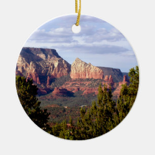 Ornement Rond En Céramique MESA de sud-ouest