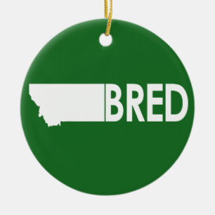 Ornement Rond En Céramique Montana Bred