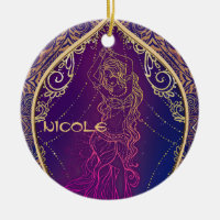 Moroccan Arabian de danse du ventre glamour violet