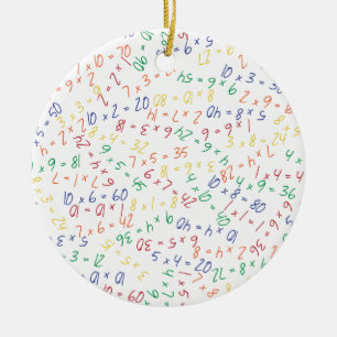 Ornement Rond En Céramique Multiplication de multiples