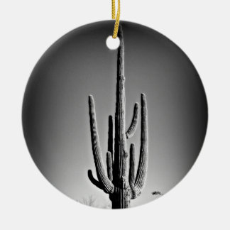 Ornement Rond En Céramique Noël de l'Arizona