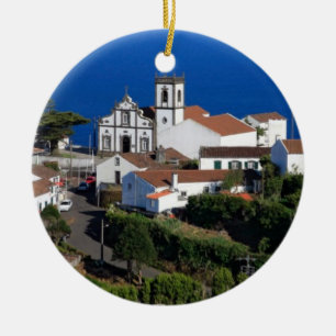 Ornement Rond En Céramique Nordeste - Açores