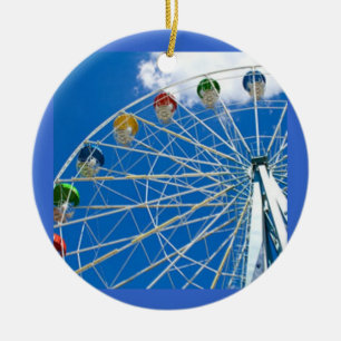 ORNEMENT ROND EN CÉRAMIQUE ORNAMNEMENT DE ROUE FERRIS