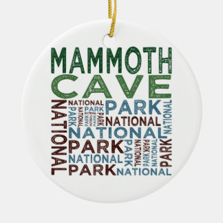 Ornement Rond En Céramique Parc national de Mammoth Cave