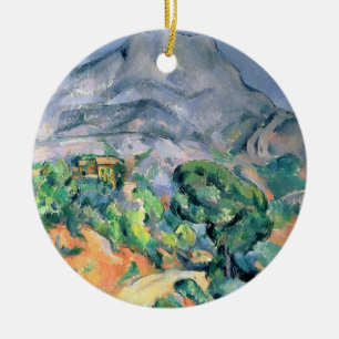 Ornement Rond En Céramique Paul Cezanne   Mont Sainte-Victoire, 1900